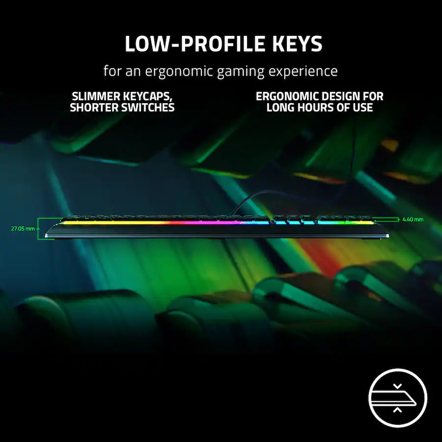 Razer Ornata V3 Tenkeyless - Nero