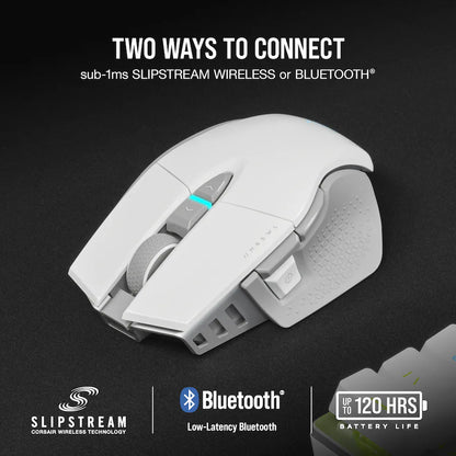 Mouse da gioco FPS Corsair M65 RGB ULTRA WIRELESS — Bianco