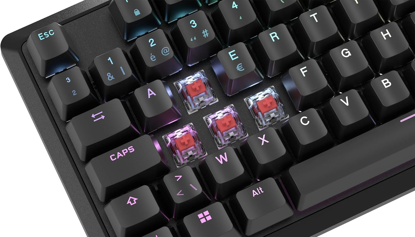 Tastiera meccanica da gioco Corsair K70 CORE RGB — Grigio acciaio