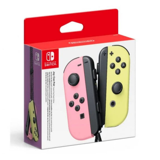 Set da due Joy-Con Rosa pastello (I) e Giallo pastello (D) per Nintendo Switch