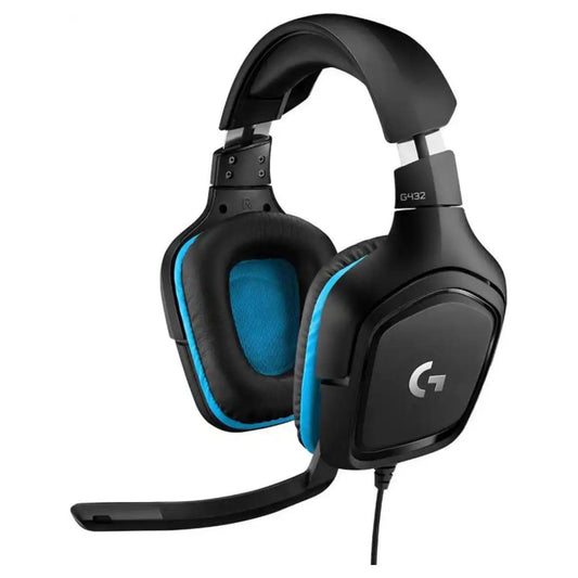 Logitech G432 Cuffie da gioco con cavo, audio surround 7.1