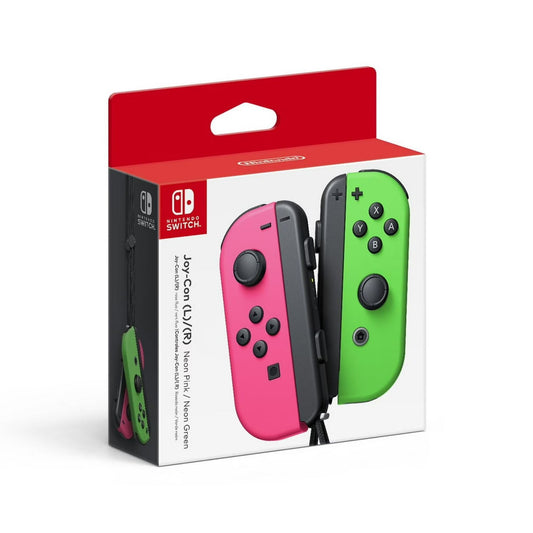 Set da due Joy-Con verde neon (I) e rosa neon (D) per Nintendo Switch